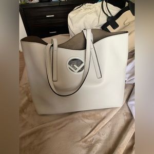 Fendi Tote white bag